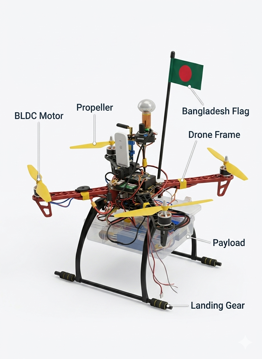 Multi-Service Disaster Drone